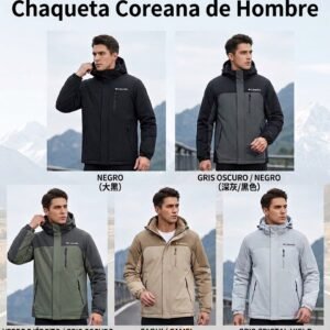Chaqueta Columbia Coreana Hombre