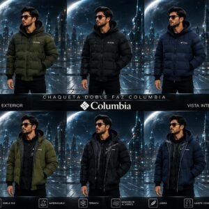 Chaqueta Columbia Doble Faz Hombre
