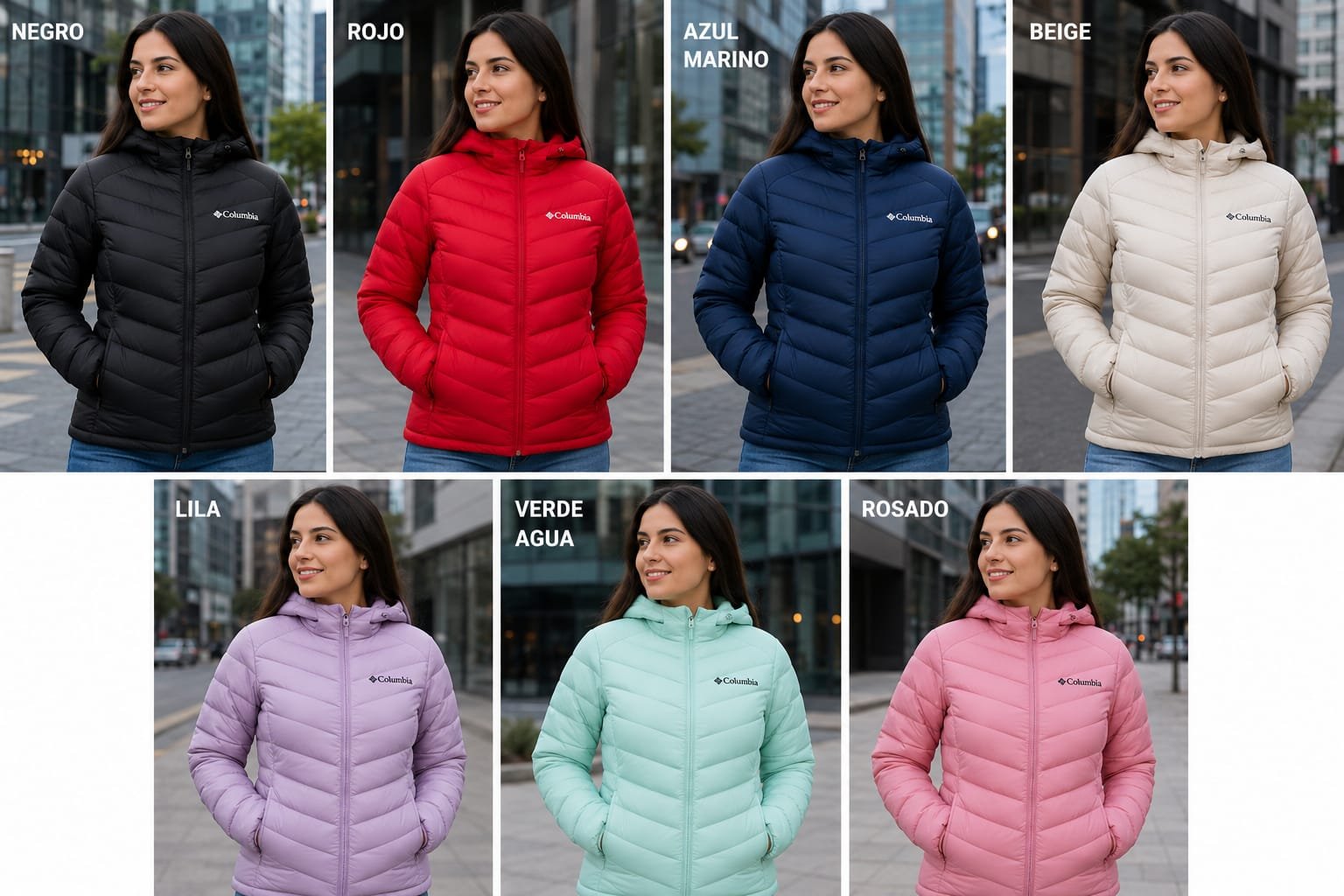 Chaqueta Columbia Plumon Dama