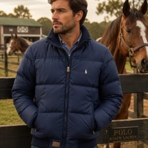 Chaqueta Puffer Polo Ralph Lauren Hombre Azul 1