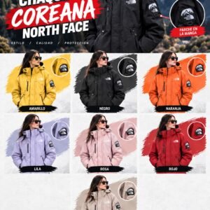 Chaqueta The North Face Coreana Colores